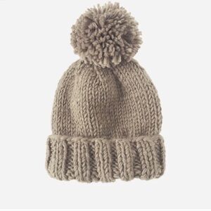 Blueberry Hill Pom Pom Hat in Flax